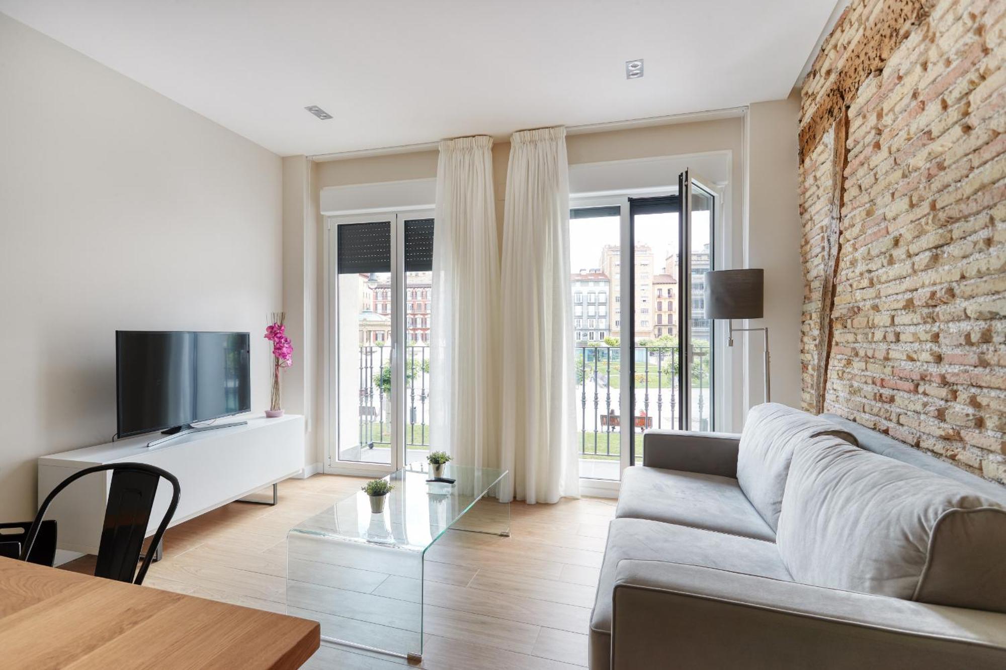 Tuapartamento - Boutique Plaza Del Castillo 29 Daire Pamplona Dış mekan fotoğraf